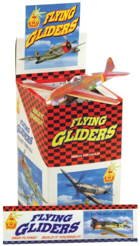 Partytüten Spielzeuge : 6 x Styropor fliegend segelflugzeug flugzeuge [Spielzeug] von Party2u