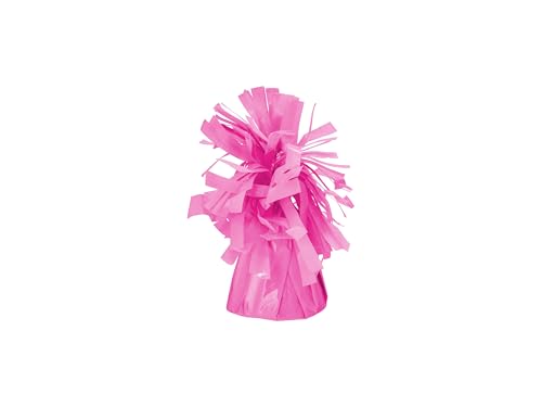 Ballongewicht für Helium 7cm 4er Set - Beschwerer Gewichte für Ballons Luftballons Heliumballons - Ballonhalter Ballonbeschwerer - Partyzubehör - Pink von PartyDeco