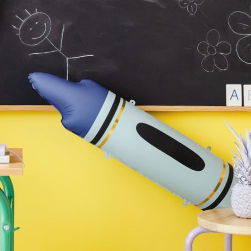 Blauer Folienballon für Kinderparty, Schule oder Kindergarten von PartyDeco