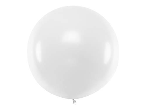Party Deco Helium Luftballon Geburtstag Hochzeitsdeko Deko - Folienballon - Rund - 1 m von PartyDeco