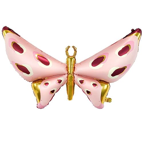 Folienballon Schmetterling 110x67cm Helium Luftballon Kindergeburtstag Ballon Deko Gartenparty rosa PartyDeco Balon Foliowy Motyl na Hel Łąka Flower Folienballon Schmetterling 110x67cm Helium Luftballon Kindergeburtstag Ballon Deko Gartenparty rosa PartyDeco Balon Foliowy Motyl na Hel Łąka Flower von PartyDeco