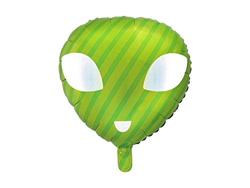 PartyDeco Folie Ballon UFO auf Hel Air Dekoration hängende Zubehör für Halloween Silvester Geburtstag Ballon Girlande von PartyDeco