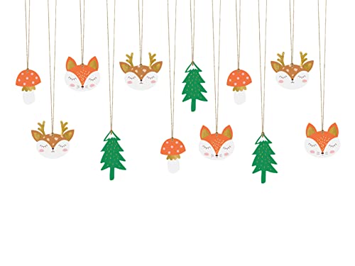 PartyDeco Geschenk Anhänger Wald Tags Weihnachten Geschenkanhänger Geschenkpapier Geschenktüte Weihnachtsbaum Box PartyDeco Geschenk Anhänger Wald Tags Weihnachten Geschenkanhänger Geschenkpapier Geschenktüte Weihnachtsbaum Box von PartyDeco