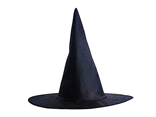 PartyDeco Hexenhut für Kinder, Halloween, spitz, Schwarz, 35 cm PartyDeco Hexenhut für Kinder, Halloween, spitz, Schwarz, 35 cm von PartyDeco
