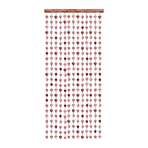 Vorhang - Girlande Herz, roségold, 100x245 cm Vorhang - Girlande Herz, roségold, 100x245 cm von PartyDeco