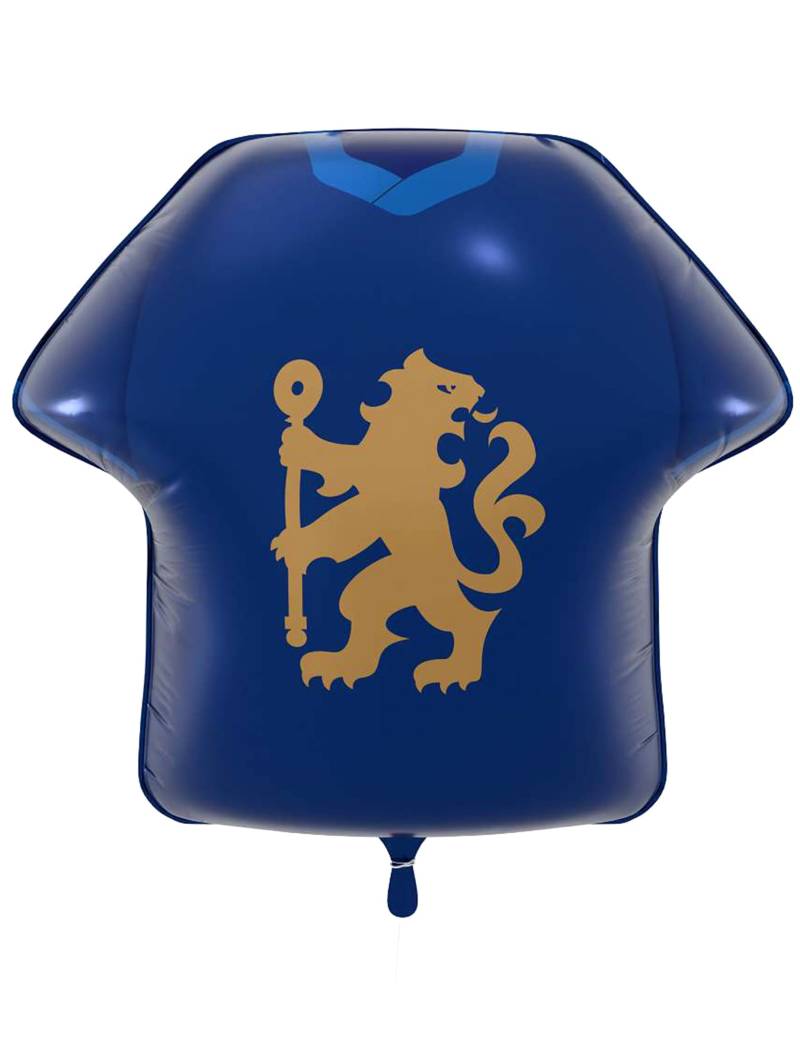Chelsea Football Club Trikot-Ballon aus Aluminium Chelsea Football Club Trikot-Ballon aus Aluminium von PartyDroid