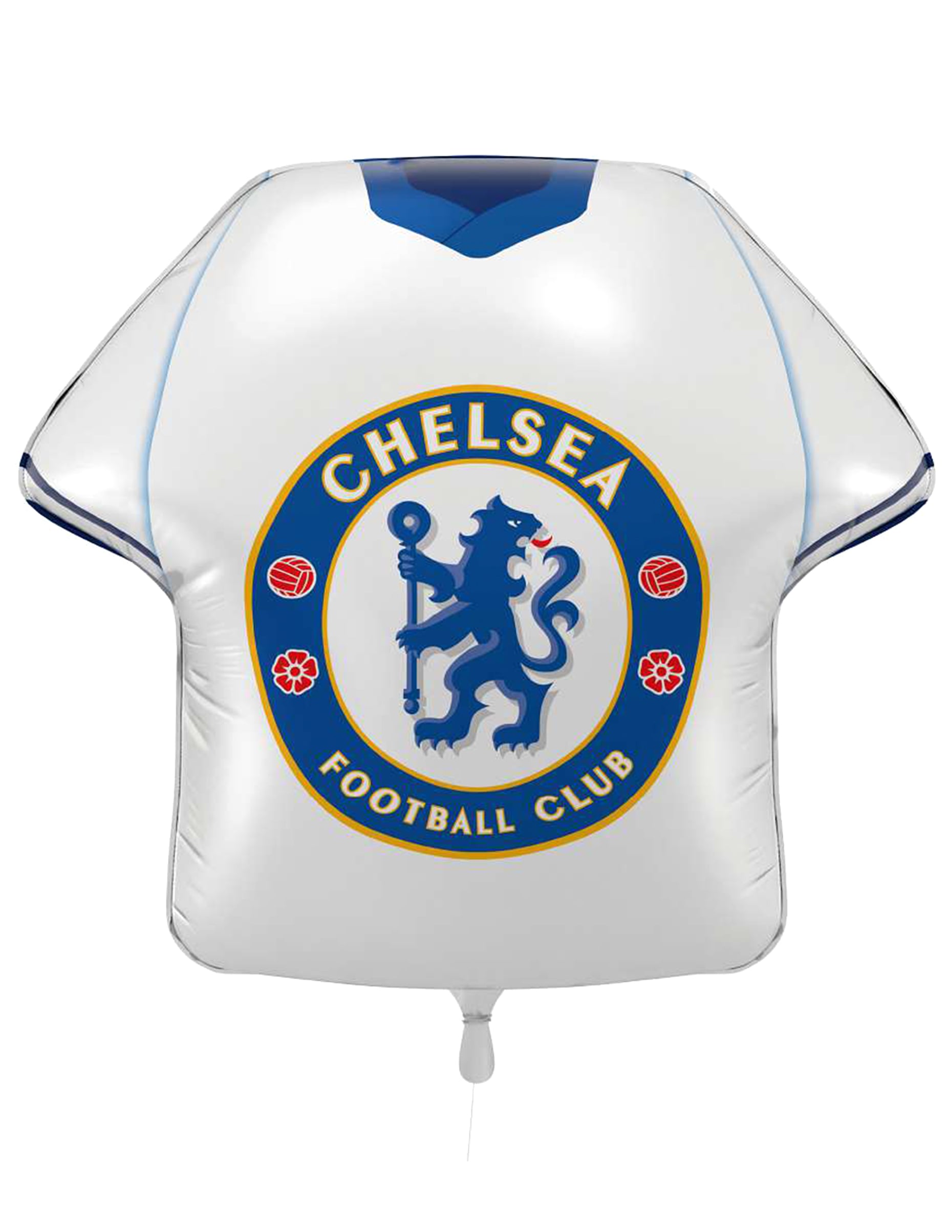 Chelsea Football Club Trikot-Ballon aus Aluminiumfolie Chelsea Football Club Trikot-Ballon aus Aluminiumfolie von PartyDroid