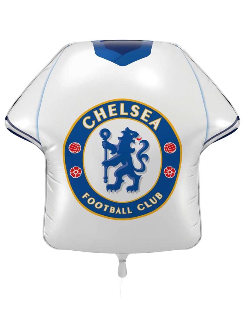 Chelsea Football Club Trikot-Ballon aus Aluminiumfolie Chelsea Football Club Trikot-Ballon aus Aluminiumfolie von PartyDroid