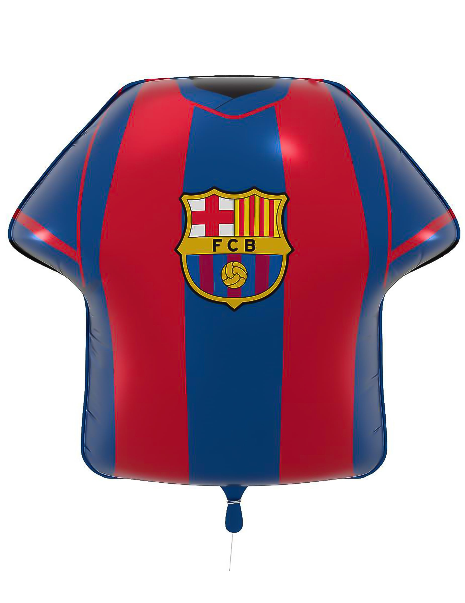 FC Barcelona Trikot-Ballon aus Aluminiumfolie FC Barcelona Trikot-Ballon aus Aluminiumfolie von PartyDroid