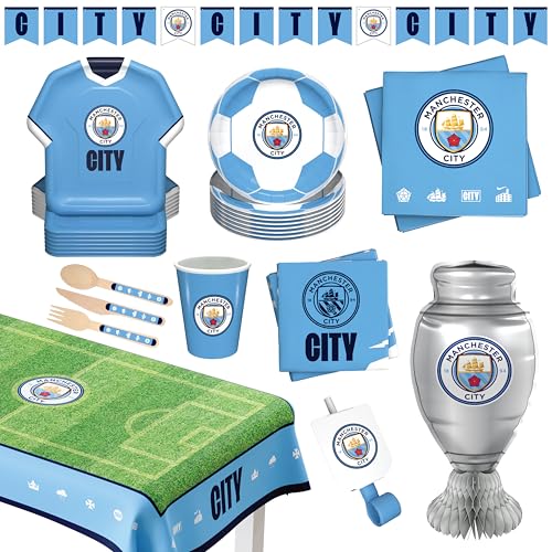 Manchester City FC All-IN-ONE Party Box/Toys Manchester City FC All-IN-ONE Party Box/Toys von PartyDroid