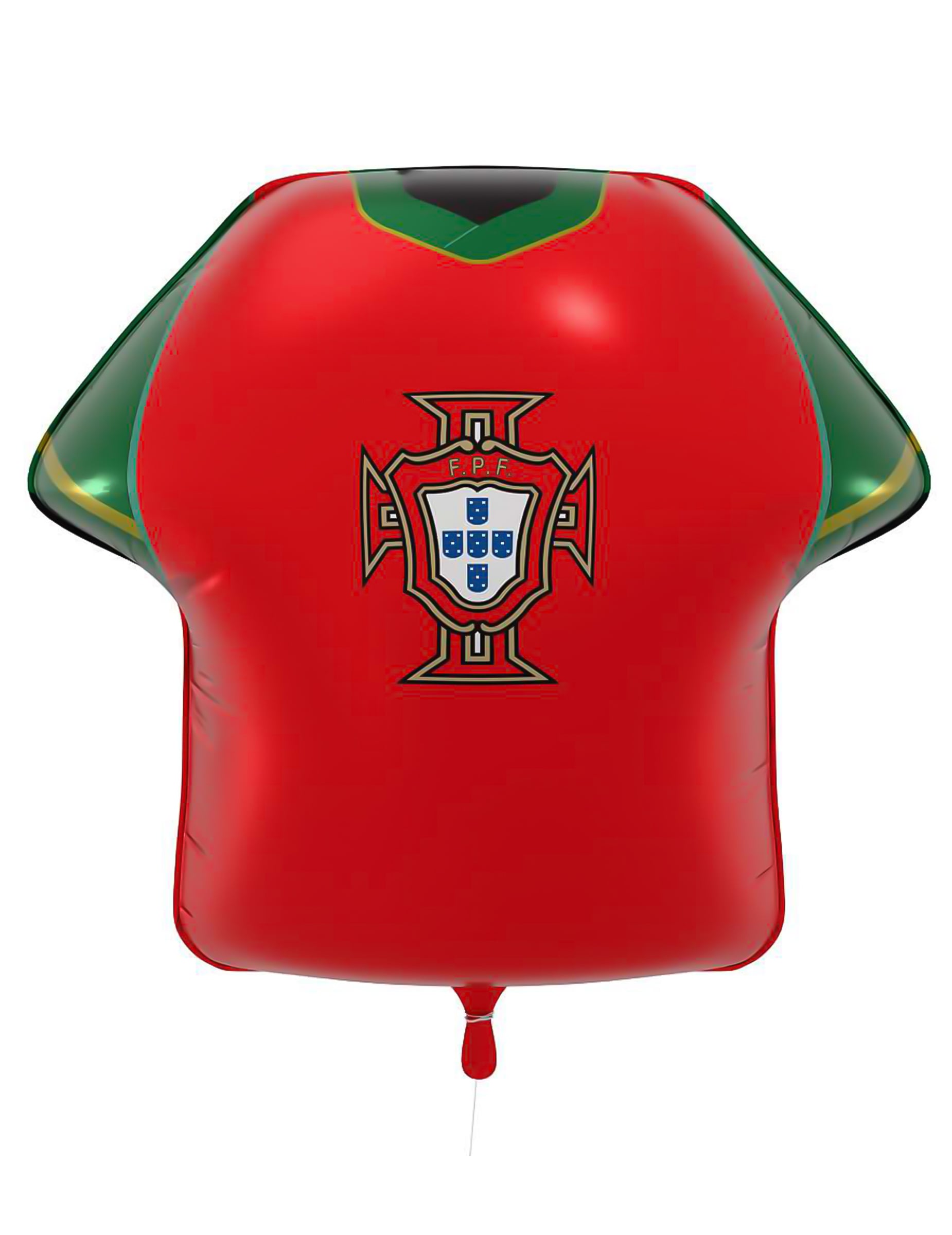 Portugal Trikot Folienballon – Fußball Nationalmannschaft Deko 52x51cm Portugal Trikot Folienballon – Fußball Nationalmannschaft Deko 52x51cm von PartyDroid