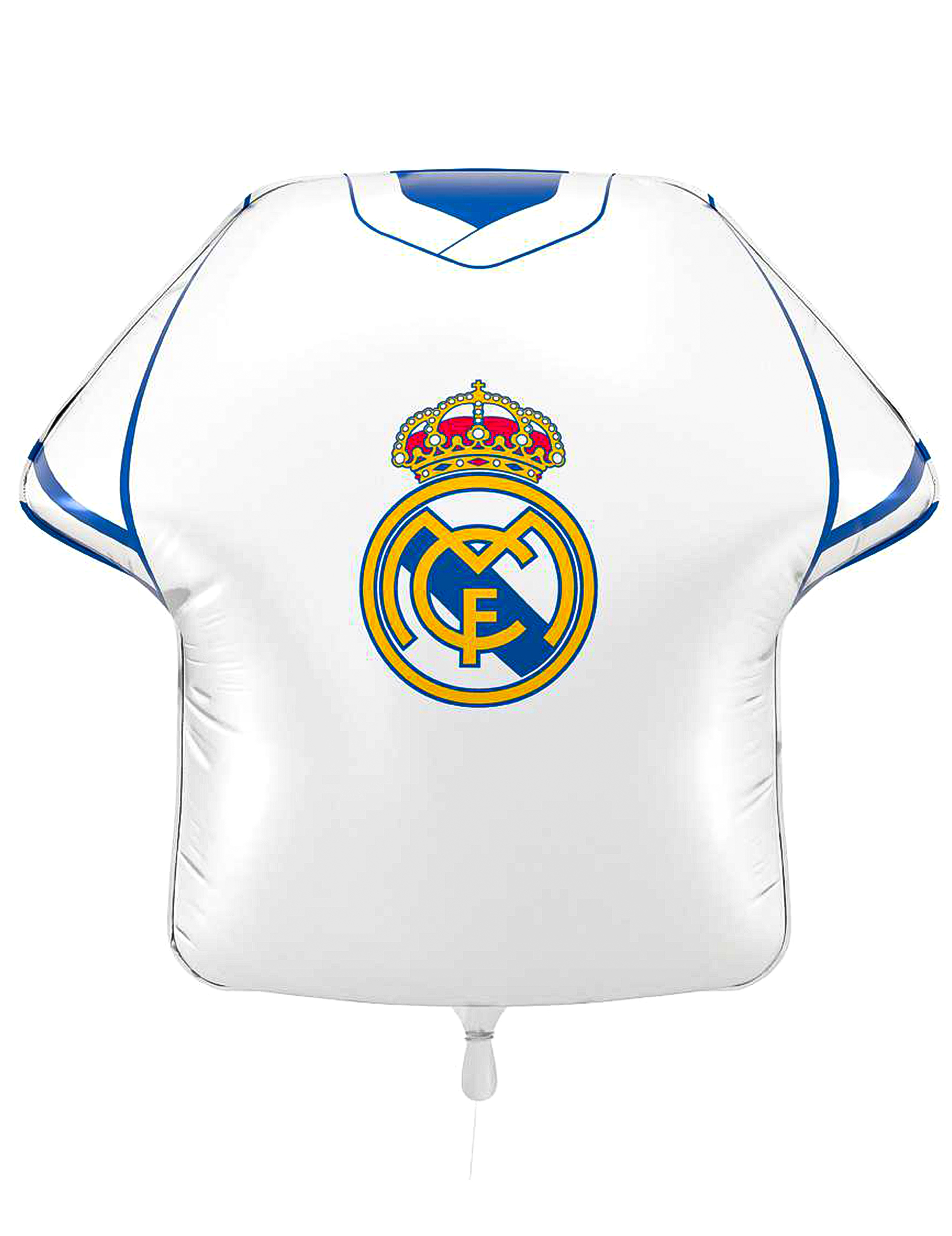 Real Madrid CF Trikot Folienballon Real Madrid CF Trikot Folienballon von PartyDroid