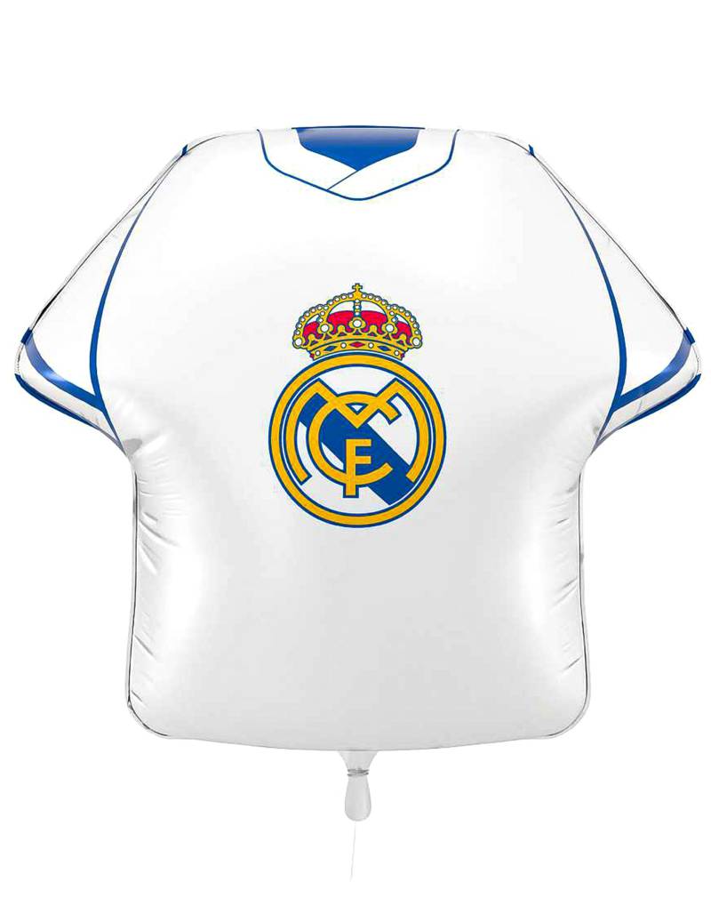 Real Madrid CF Trikot Folienballon Real Madrid CF Trikot Folienballon von PartyDroid