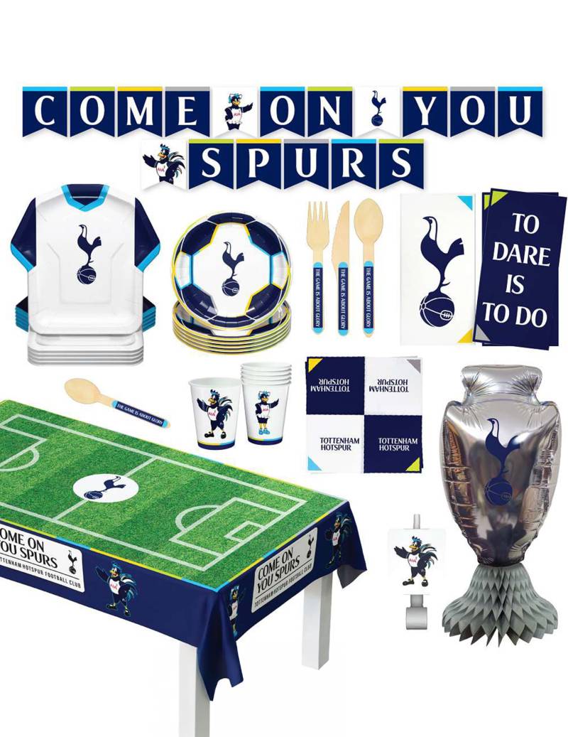 Tottenham Hotspur FC Geburtstags-Set 75-teilig Tottenham Hotspur FC Geburtstags-Set 75-teilig von PartyDroid