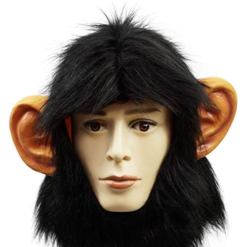 PartyHop AFFE Hälfte Maske Tier Kopfmaske Für Halloween Karneval Kostüm Party Schimpanse Gorilla Masken Parade PartyHop AFFE Hälfte Maske Tier Kopfmaske Für Halloween Karneval Kostüm Party Schimpanse Gorilla Masken Parade von PartyHop