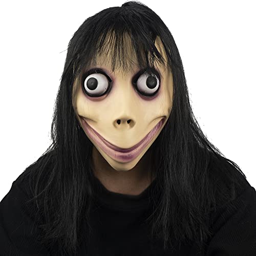 PartyHop Halloween Kostüm Party Kopf Latex Maske Unheimlich Momo von PartyHop