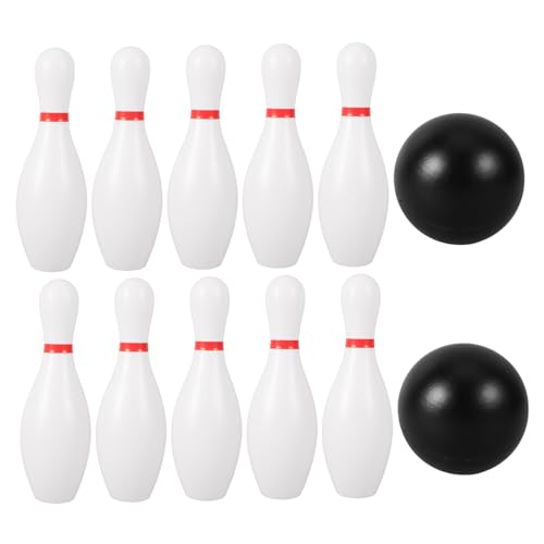 PartyKindom 1 Satz Bowling-spielzeugset Farbig Bausätze Bowlingkugeln Für Outdoor-Bowling Größe Leicht Kleinkinder Bowlen Bowling- Für Sport Plastik Weiß PartyKindom 1 Satz Bowling-spielzeugset Farbig Bausätze Bowlingkugeln Für Outdoor-Bowling Größe Leicht Kleinkinder Bowlen Bowling- Für Sport Plastik Weiß von PartyKindom