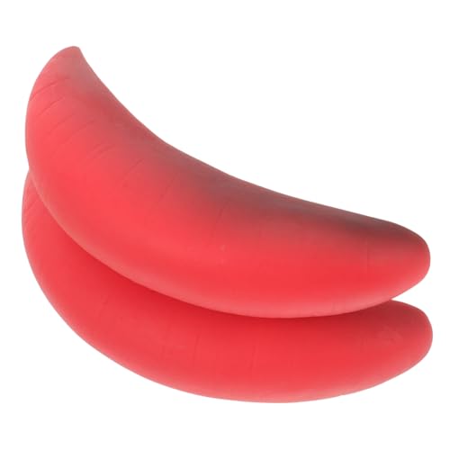 PartyKindom 1 Satz Clownsmund scherzen Streich lustig The Hallow Halloween mitgebsel Role Playing cosplays kniffliger Mund Maskerade-Lippen Party-Clown-Mund Gummi rot von PartyKindom