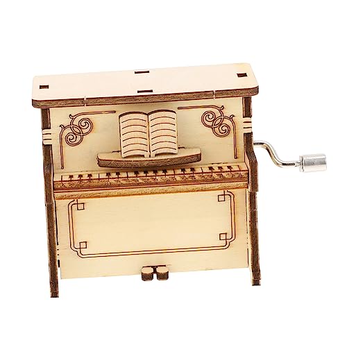 PartyKindom 1 Satz DIY Klavier Puzzle Spieluhr aus Holz Umweltfreundliches Pädagogisches für Kreativität und Vorstellungskraft als Schreibtischdeko PartyKindom 1 Satz DIY Klavier Puzzle Spieluhr aus Holz Umweltfreundliches Pädagogisches für Kreativität und Vorstellungskraft als Schreibtischdeko von PartyKindom