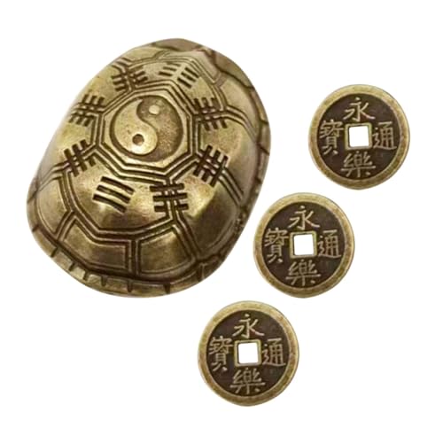 PartyKindom 1 Satz DREI-CAI-griffteil Feng-Shui-schildkrötenpanzer Handwerkliche Dekoration Desktop-Dekoration Schildkrötenpanzerverzierung Dekorationen Retro Weissagungsspiel Messing Golden PartyKindom 1 Satz DREI-CAI-griffteil Feng-Shui-schildkrötenpanzer Handwerkliche Dekoration Desktop-Dekoration Schildkrötenpanzerverzierung Dekorationen Retro Weissagungsspiel Messing Golden von PartyKindom