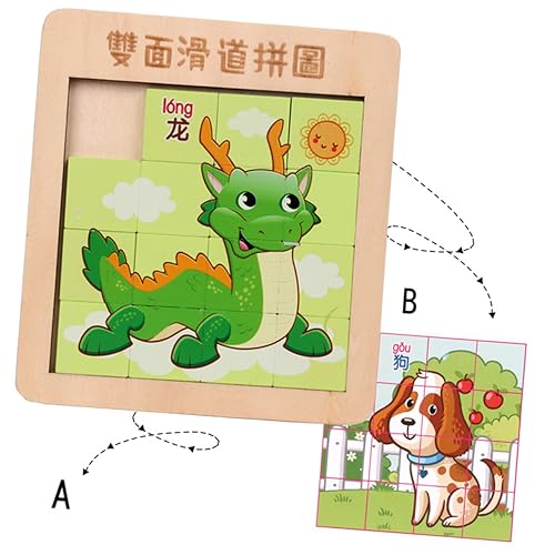 PartyKindom 1 Satz Finger Slide Puzzle Holzspielzeug für Pädagogisches Montessori Puzzle für Jungen und Mädchen Zufälliger Stil Sicher und Fördert Kreativität und Eltern Junge Mädchen PartyKindom 1 Satz Finger Slide Puzzle Holzspielzeug für Pädagogisches Montessori Puzzle für Jungen und Mädchen Zufälliger Stil Sicher und Fördert Kreativität und Eltern Junge Mädchen von PartyKindom