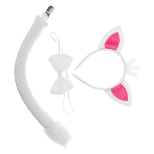 PartyKindom 1 Satz Fuchs Haarreif Set mit Tierkostüm Zubehör für Cosplay Halloween Partys Hochwertige Kopfbedeckung für Frauen Bühnenaufführungen von PartyKindom