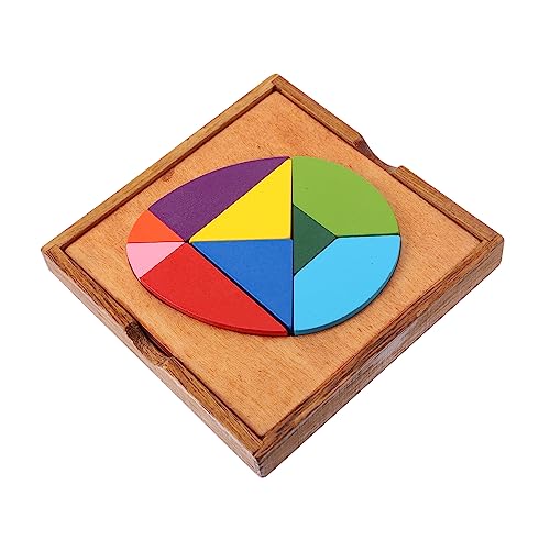 PartyKindom 1 Satz Holz Puzzle Bunte Eiform Tangram Blöcke für Frühkindliche Bildung für Kreative Lernspiele und Kognitive Entwicklung PartyKindom 1 Satz Holz Puzzle Bunte Eiform Tangram Blöcke für Frühkindliche Bildung für Kreative Lernspiele und Kognitive Entwicklung von PartyKindom