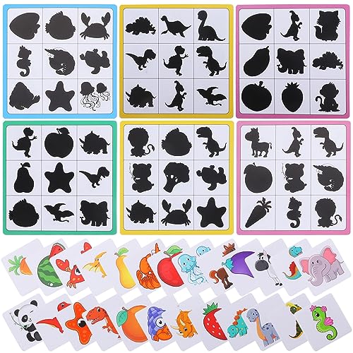 PartyKindom 1 Satz Holz Puzzle Spielzeugen für Schatten Matching Hand Augen Koordination und Motorischen Fähigkeiten Interaktives Lernspielzeug für Eltern Junge Mädchen Aktivitäten PartyKindom 1 Satz Holz Puzzle Spielzeugen für Schatten Matching Hand Augen Koordination und Motorischen Fähigkeiten Interaktives Lernspielzeug für Eltern Junge Mädchen Aktivitäten von PartyKindom