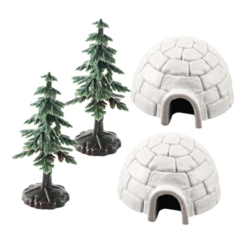 PartyKindom 1 Satz Iglu-Modell Eishaus-Ornament kleines Eishaus-Figuren- Mini Zahlen Eishausmodell Eishausfiguren zur Dekoration Eishaus-Dekoration kleines Eishaus-Handwerk Plastik PartyKindom 1 Satz Iglu-Modell Eishaus-Ornament kleines Eishaus-Figuren- Mini Zahlen Eishausmodell Eishausfiguren zur Dekoration Eishaus-Dekoration kleines Eishaus-Handwerk Plastik von PartyKindom