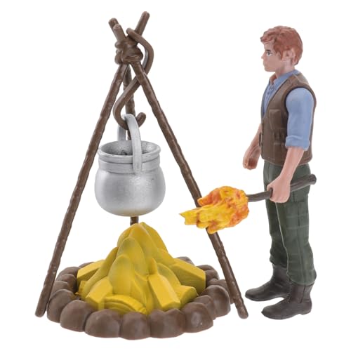 PartyKindom Miniatur Szenenmodell für Puppenhäuser Realistische Camping Dekoration Spielzeug für Kinder Kleiner Picknick Szenenspielzeug Fantasieanregendes Zubehör von PartyKindom