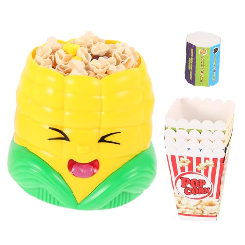 PartyKindom 1 Satz Popcornspielzeug Künstliche Maisstängel Simulationsspielzeug Für Koffer- Oder Behandlungsspiele Mini Spiel Essen Simulations-Popcorn Desktop-Spiele Plastik Yellow von PartyKindom