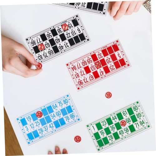 PartyKindom 1 Satz Russisches Bingo Familienspiel für Zusammenkünfte Logikspiel für Interessantes Russisches Bingo Schachspiel Robuste und Langlebige Spielsteine Fördert Logisches PartyKindom 1 Satz Russisches Bingo Familienspiel für Zusammenkünfte Logikspiel für Interessantes Russisches Bingo Schachspiel Robuste und Langlebige Spielsteine Fördert Logisches von PartyKindom