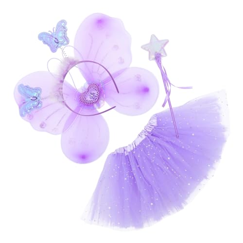 PartyKindom 1 Satz Schmetterlingsflügel eingestellt Feenkostüminnen kleiden sich Cosplay -Kostüm Cosplay-Kostüm für Mädchen Feenkostüm für Mädchen Märchenkostüm Feenkostüme Strümpfe Violett PartyKindom 1 Satz Schmetterlingsflügel eingestellt Feenkostüminnen kleiden sich Cosplay -Kostüm Cosplay-Kostüm für Mädchen Feenkostüm für Mädchen Märchenkostüm Feenkostüme Strümpfe Violett von PartyKindom