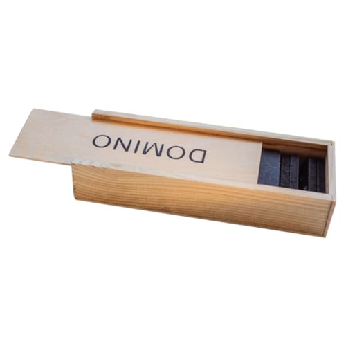 PartyKindom 1 Satz Teiliges Set aus Schwarzen Dominosteinen aus Holz mit Aufbewahrungsbox Lernspielzeug für Fördert Kommunikation und Interaktion DIY Domino Bausteine für Kreatives Spiel PartyKindom 1 Satz Teiliges Set aus Schwarzen Dominosteinen aus Holz mit Aufbewahrungsbox Lernspielzeug für Fördert Kommunikation und Interaktion DIY Domino Bausteine für Kreatives Spiel von PartyKindom