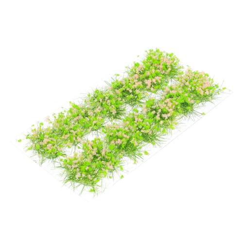 PartyKindom 1 Schachtel Künstlicher Blumen Cluster Grasgruppe für Miniatur Landschaften Dekorative Pflanzen für Modellbau und DIY Projekte Rosa Rosengruppen für Miniaturgärten und Szenarien PartyKindom 1 Schachtel Künstlicher Blumen Cluster Grasgruppe für Miniatur Landschaften Dekorative Pflanzen für Modellbau und DIY Projekte Rosa Rosengruppen für Miniaturgärten und Szenarien von PartyKindom