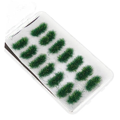 PartyKindom 1 Schachtel Static Grass Tufts DIY Miniature Vegetation für Modellbau Realistische Grasbüschel für Landschafts und Tischspiele Wetterbeständige Dekoration für Miniaturbahn und PartyKindom 1 Schachtel Static Grass Tufts DIY Miniature Vegetation für Modellbau Realistische Grasbüschel für Landschafts und Tischspiele Wetterbeständige Dekoration für Miniaturbahn und von PartyKindom