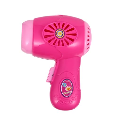PartyKindom 1 Stück Haartrockner Fön Rollenspiel Hausspielzeug Elektrischer Haartrockner für Puppenhaus Plastik Rosa Zufällige Farbe von PartyKindom