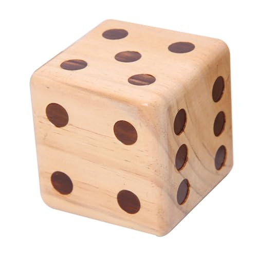 PartyKindom 1 Stück Holzwürfel Sortiert groß Riese Erwachsene Jumbo Klassenzimmer Spiel Würfel Bambus PartyKindom 1 Stück Holzwürfel Sortiert groß Riese Erwachsene Jumbo Klassenzimmer Spiel Würfel Bambus von PartyKindom