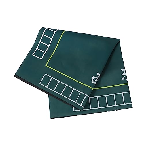 PartyKindom 1 Stück Mahjong Tischdecke rutschfeste Mahjong Abdeckung Domino Spielmatte Quadratische Tischdecke Gaming Tischdecke Spielmatte Spieltischmatte Brettspielmatte Polyester PartyKindom 1 Stück Mahjong Tischdecke rutschfeste Mahjong Abdeckung Domino Spielmatte Quadratische Tischdecke Gaming Tischdecke Spielmatte Spieltischmatte Brettspielmatte Polyester von PartyKindom