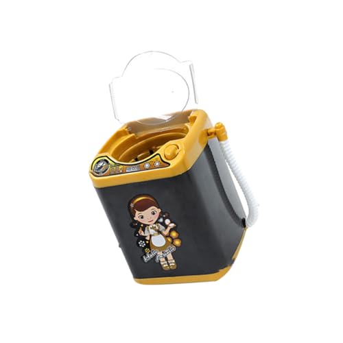 PartyKindom 1 Stück Mini Waschmaschine für Kreatives Haushaltsgerät für Rollenspiele Rotierende Simulation für Mädchen ohne Batterie Schwarz PartyKindom 1 Stück Mini Waschmaschine für Kreatives Haushaltsgerät für Rollenspiele Rotierende Simulation für Mädchen ohne Batterie Schwarz von PartyKindom