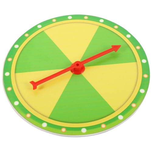 PartyKindom 1 Stück -Plattenspieler Farbe Mini-preisrad Spielrad Erwachsene Verlosen Kleines Rad Preisträgerrad Gewinnrad Klein Sich Drehendes Preisrad Zubehör Blau PVC Grün PartyKindom 1 Stück -Plattenspieler Farbe Mini-preisrad Spielrad Erwachsene Verlosen Kleines Rad Preisträgerrad Gewinnrad Klein Sich Drehendes Preisrad Zubehör Blau PVC Grün von PartyKindom