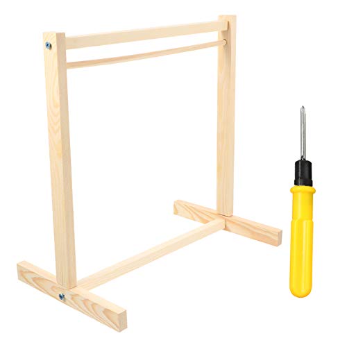 PartyKindom 1 Stück Puppenkleiderbügel aus Holz Kleiderstange für Puppen Accessoires für Puppenkleidung Installieren Fördert die Selbstpflegefähigkeiten von Kindern PartyKindom 1 Stück Puppenkleiderbügel aus Holz Kleiderstange für Puppen Accessoires für Puppenkleidung Installieren Fördert die Selbstpflegefähigkeiten von Kindern von PartyKindom