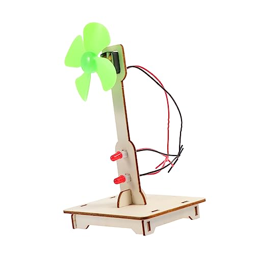 PartyKindom 1 Stück Windräder Windmühlen-Generator-bausatz Windturbinen -kit Windgenerator Windmühlen-wissenschaftsset -wissenschafts-kit Wissenschaftsset Für Holz von PartyKindom
