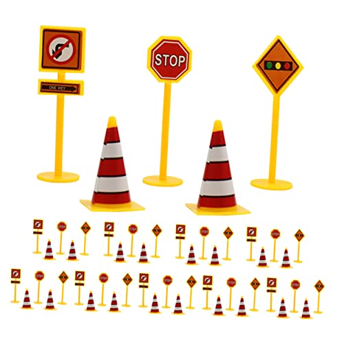 PartyKindom 10 Sätze Teiliges Verkehrsschilder Spielset für Farbenfrohe Straßenschilder und Absperrungen Leichtes Lernspielzeug und Fantasie für Rollenspiele und Eltern Junge Mädchen PartyKindom 10 Sätze Teiliges Verkehrsschilder Spielset für Farbenfrohe Straßenschilder und Absperrungen Leichtes Lernspielzeug und Fantasie für Rollenspiele und Eltern Junge Mädchen von PartyKindom