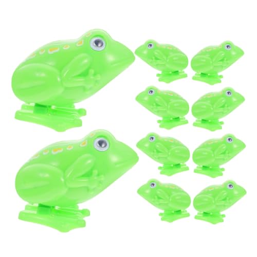 PartyKindom 10 Stück Aufzieh-Frosch-Spielzeug Für Kinder, Retro-Kunststoff, Uhrwerk, Springendes Tierspielzeug, Geburtstagsparty-, Goody Bag-füller Für Das Spielen Im Innen- Und PartyKindom 10 Stück Aufzieh-Frosch-Spielzeug Für Kinder, Retro-Kunststoff, Uhrwerk, Springendes Tierspielzeug, Geburtstagsparty-, Goody Bag-füller Für Das Spielen Im Innen- Und von PartyKindom