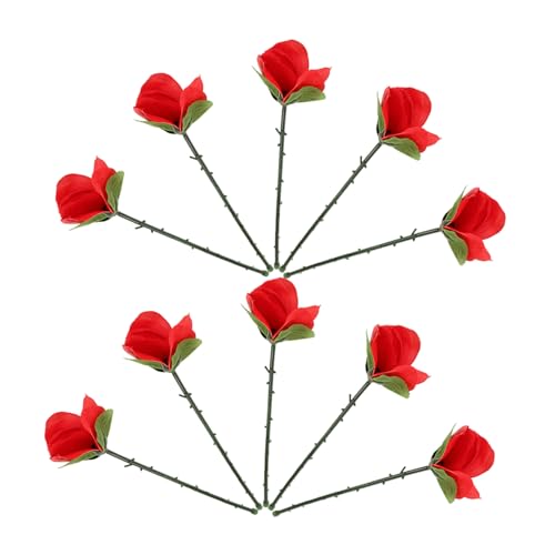 PartyKindom 10 Stück Faltende Erscheinen Magische Blumen Requisiten für Straßenaufführungen und Halloween Partys für und Unterhalter von PartyKindom