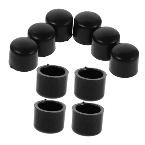 PartyKindom 10 Stück Fußballmaschinenkappe Tischstange Foosball Kicker-Endkappen Kickerstangenstecker Kickerspitzenkappen Polkappen Sicherheitsendkappen Tischfußballzubehör Plastik Schwarz PartyKindom 10 Stück Fußballmaschinenkappe Tischstange Foosball Kicker-Endkappen Kickerstangenstecker Kickerspitzenkappen Polkappen Sicherheitsendkappen Tischfußballzubehör Plastik Schwarz von PartyKindom