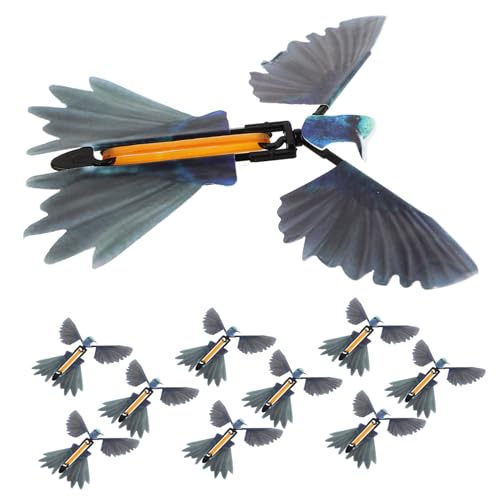 PartyKindom 10 Stück Hummingbird Requisiten Flyer Kind summen lustig für fliegend Uhrwerk-Vogel- im Freien Vögel fliegen Vogelparty Papier Blau PartyKindom 10 Stück Hummingbird Requisiten Flyer Kind summen lustig für fliegend Uhrwerk-Vogel- im Freien Vögel fliegen Vogelparty Papier Blau von PartyKindom