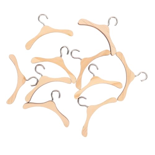 PartyKindom 10 Stück Mini -Holzkleidung Rack Miniatur Kleidung für Babypuppe Überraschung Puppenkleidung kleiderständer Puppenzubehör kleine puppenaufhänger Kleiderbügelpuppe Hölzern Hellbraun PartyKindom 10 Stück Mini -Holzkleidung Rack Miniatur Kleidung für Babypuppe Überraschung Puppenkleidung kleiderständer Puppenzubehör kleine puppenaufhänger Kleiderbügelpuppe Hölzern Hellbraun von PartyKindom