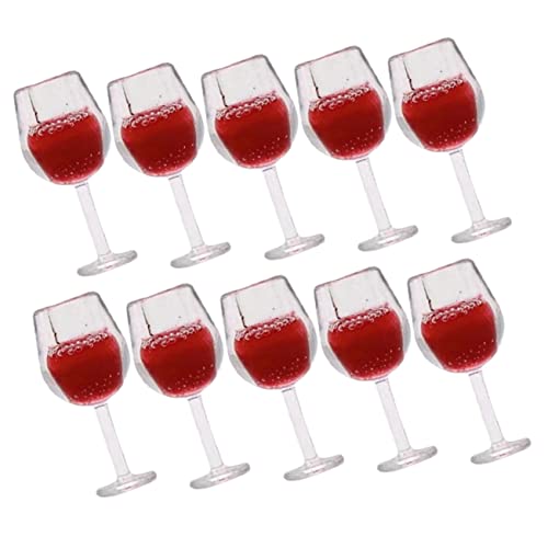 PartyKindom 10 Stück Mini Weinglas puppenhauszubehör Miniaturkelch Weinbecher für Miniaturhaus Gläser Miniaturen am kleinsten Mikro Und pokale Mini-Brille Mini- -Foto-Requisiten Harz rot PartyKindom 10 Stück Mini Weinglas puppenhauszubehör Miniaturkelch Weinbecher für Miniaturhaus Gläser Miniaturen am kleinsten Mikro Und pokale Mini-Brille Mini- -Foto-Requisiten Harz rot von PartyKindom